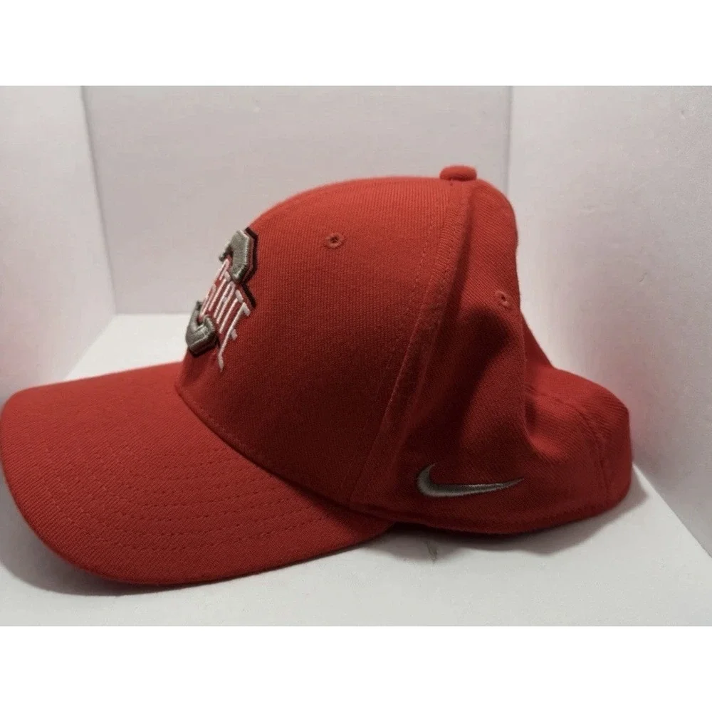 Ohio State Buckeyes Nike Dri Fit Hat Classic99 Red Black And‎ White